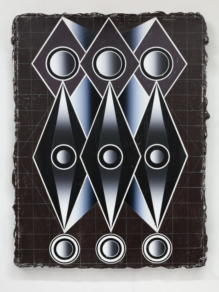 Untitled, oil, gouache and acrylic on canvas, 80x60cm, 2017