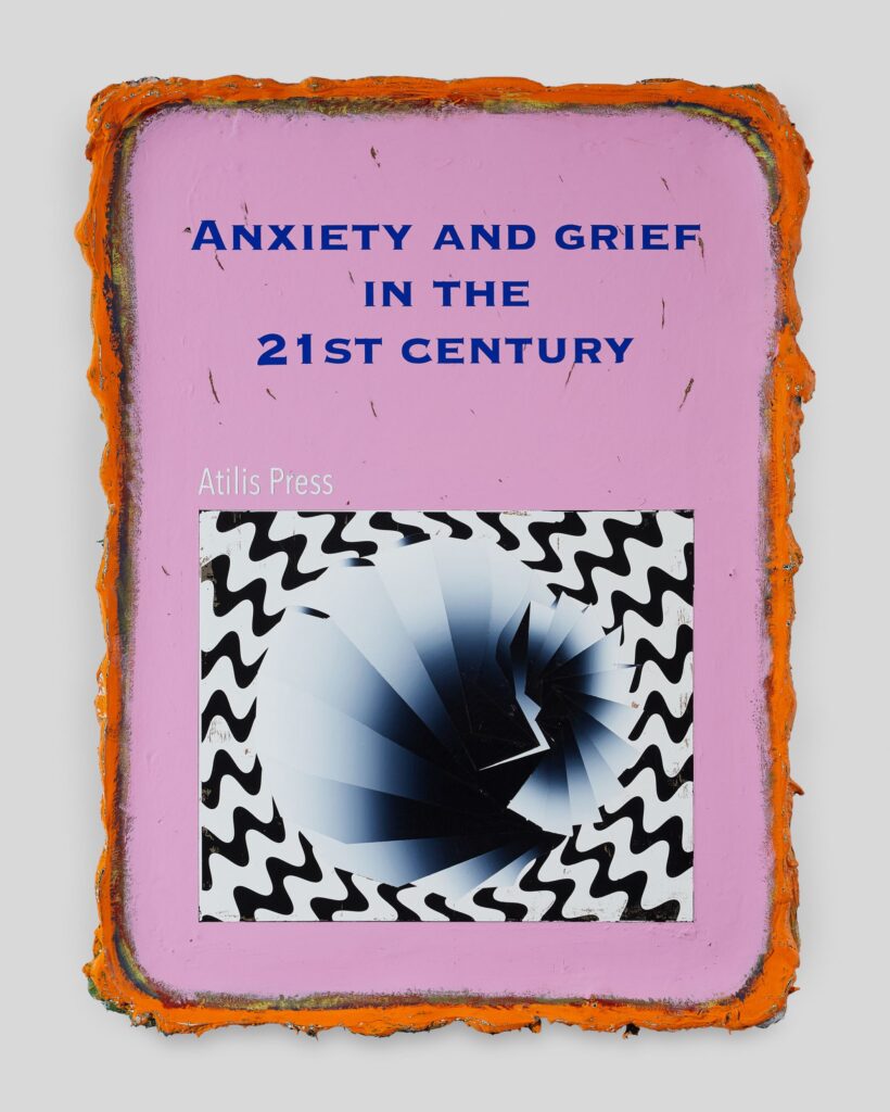 Anxiety and Grief in the 21st century (AP), acrylic on canvas, 110x80cm, 2020