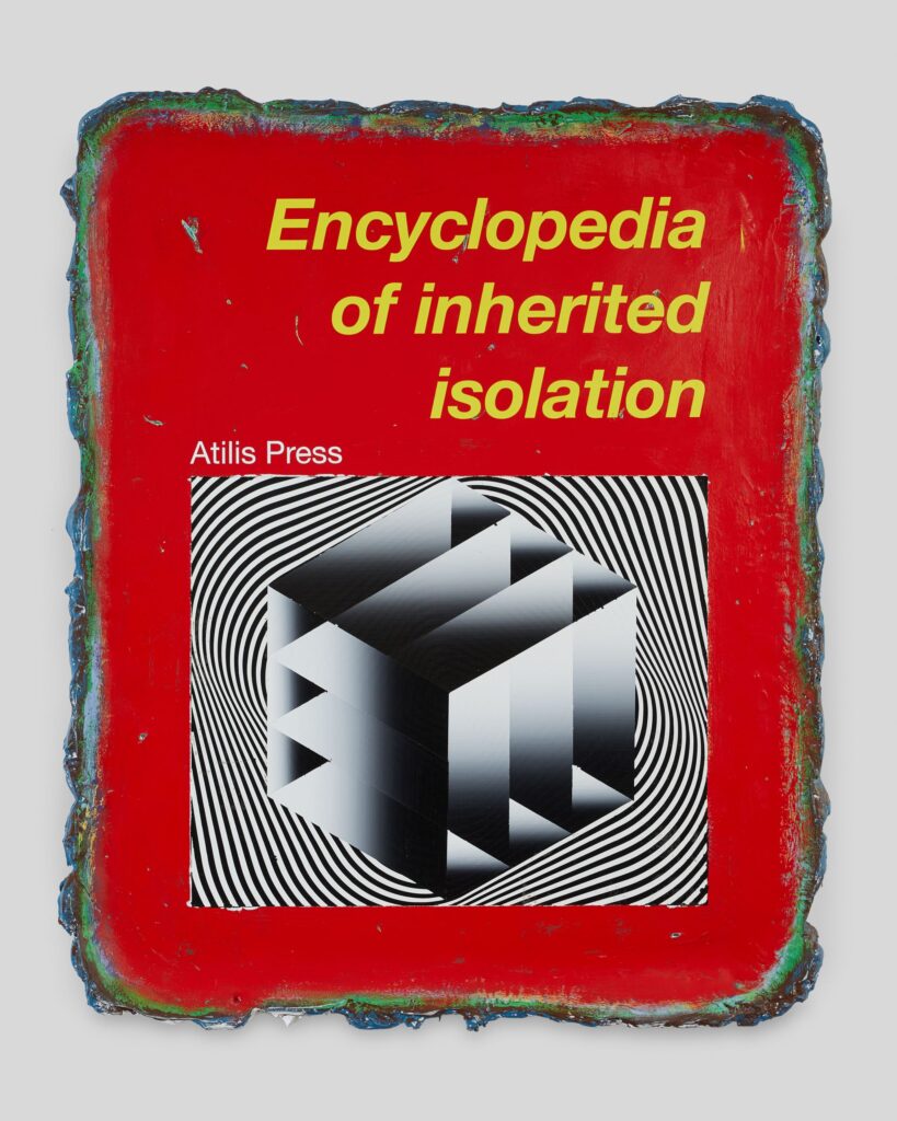 Encyclopedia of inherited isolation, acrylic on canvas, 2020