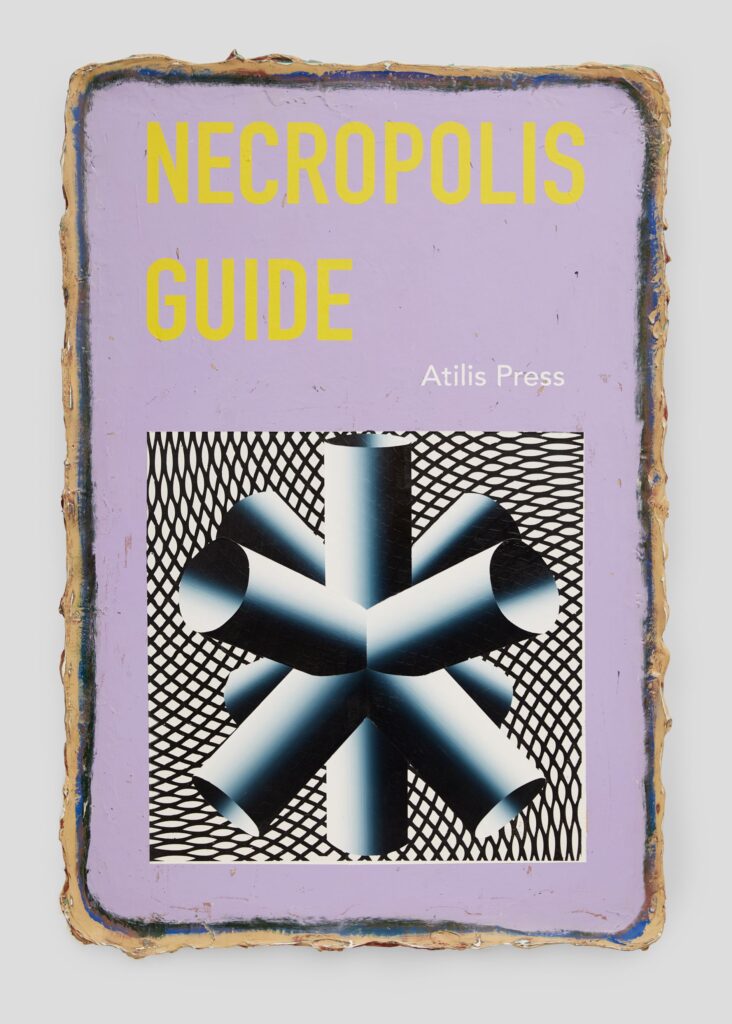 Necropolis Guide, acrylic on canvas, 120x80cm, 2021