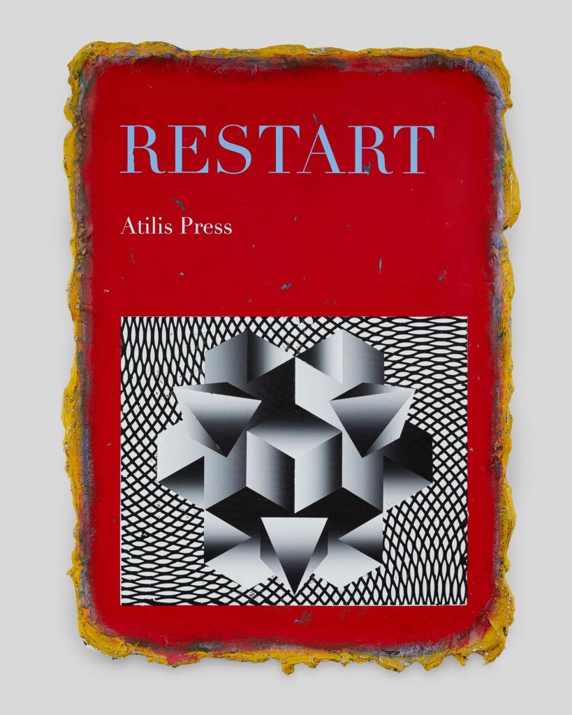 Restart, acrylic on canvas, 100x80cm, 2020