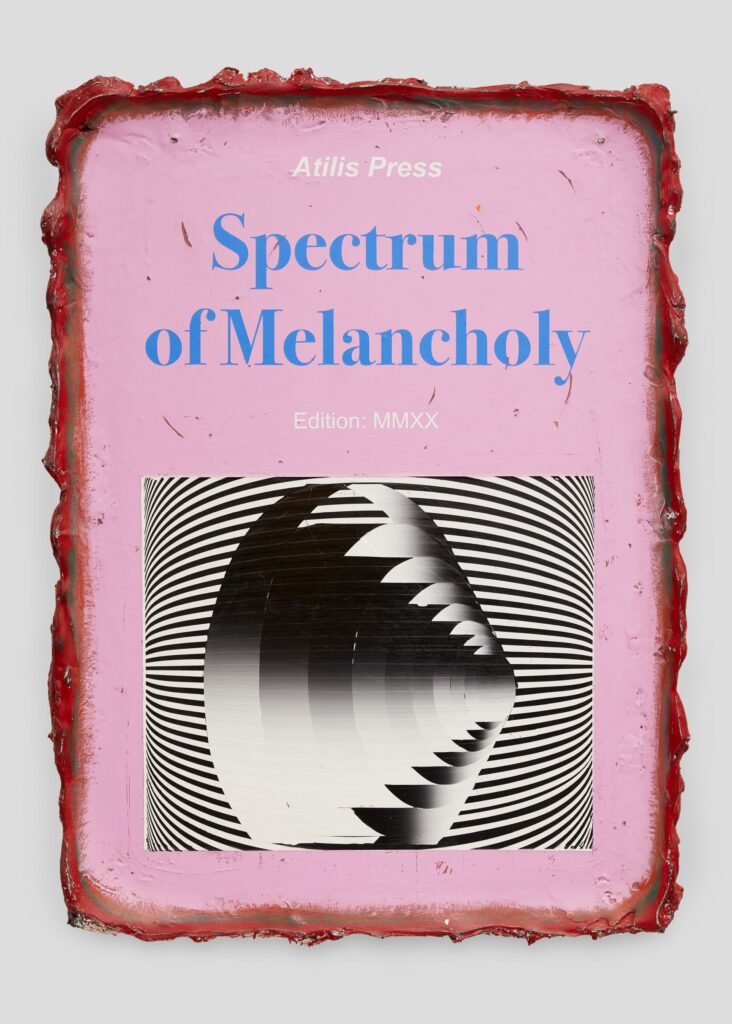 Spectrum of Melancholy, acrylic on canvas, 110x80cm, 2021