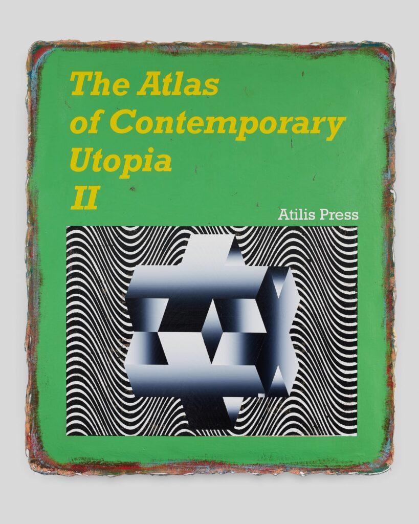 The Atlas of Contemporary Utopia, acrylic on canvas, 2020