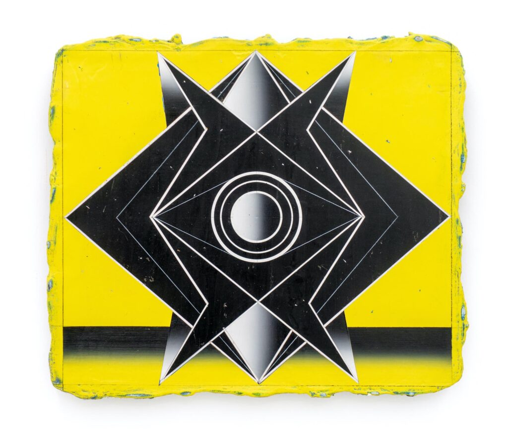 Untitled, acrylic and wax pastel on canvas, 60 x 70 cm, 2015 -23-24